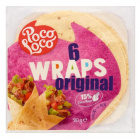 Poco Loco wraps lágy tortilla 370g Poco Loco wraps lágy tortilla 370g