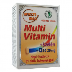 Dr. Chen Multi-Max multivitamin tabletta Q10-zel 40db