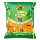 El Sabor big nacho chips gluténmentes jalapeno 225g 
