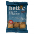 Bett'r Quinoa crackerek füstölt paprikával bio 100g Bett'r Quinoa crackerek füstölt paprikával bio 100g