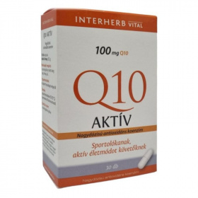 Interherb Q10 Aktív kapszula 100mg 30db