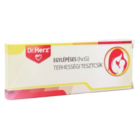 Dr. Herz Egylépéses (10 mIU/ml hcG) terhességi tesztcsík 1db