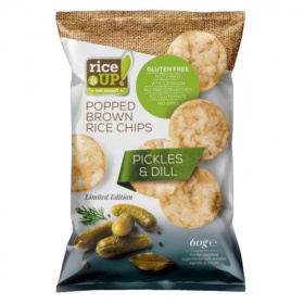 Rice Up uborkás ízű chips 60g