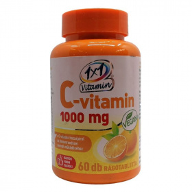 1x1 VitaDay C-vitamin 1000mg rágótabletta narancs ízű 60db