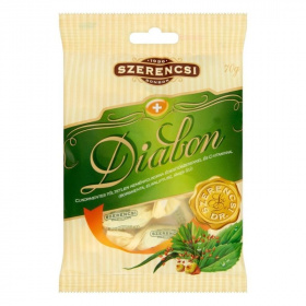 Diabon cukorka eukaliptusz ánizs borsmenta 70g