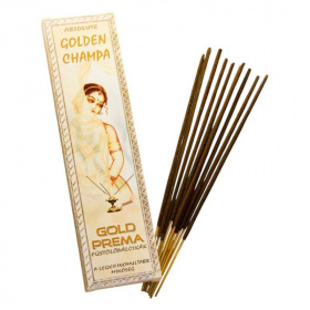 Gold Prema füstölő pálca - golden champa 10db