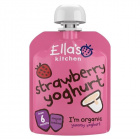 Ella's Kitchen bio görög joghurt szamócával bébiétel 90g Ella's Kitchen bio görög joghurt szamócával bébiétel 90g