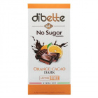 Dibette nas narancs ízű kakaós krémmel töltött étcsokoládé (hozzáadott cukor nélkül) 80g Dibette nas narancs ízű kakaós krémmel töltött étcsokoládé (hozzáadott cukor nélkül) 80g
