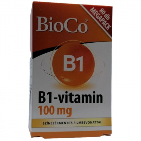 BioCo B1-vitamin 100mg filmtabletta 80db