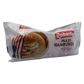 Roberto teljes kiőrlésű maxi hamburger 300g