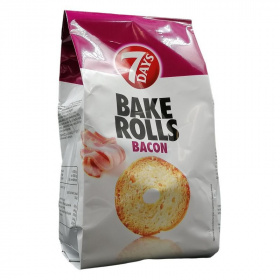 7 Days bake rolls baconos kétszersült 80g