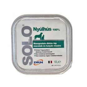 Solo monoprotein (nyúlhús) diétás táp 100g