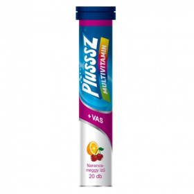 Plusssz multivitamin + vas pezsgőtabletta 20db