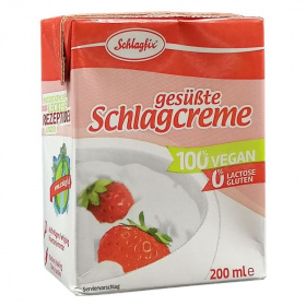 Schlagfix vegan habkrém 15% - édesített 200ml