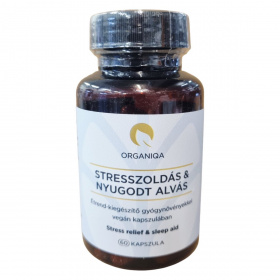 Organiqa Stresszoldás, nyugodt alvás kapszula 60db