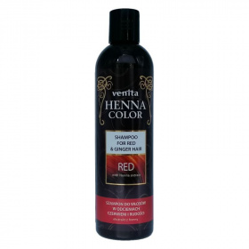 Venita Henna Color hajsampon piros és vörös árnyalatú hajra 250ml