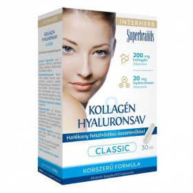 Interherb Kollagén Hyaluronsav kapszula - classic 30db