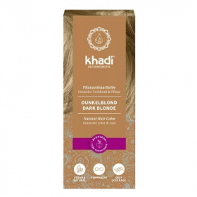 Khadi bio (sötétszőke) növényi hajfesték por 100g