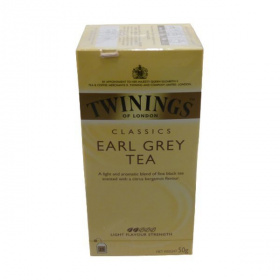 Twinings Earl Grey fekete tea 25x2g