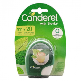 Canderel stevia alapú édesítőszer tabletta 100+20db