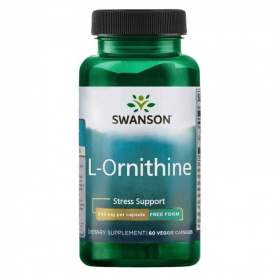 Swanson L-Ornithine 500mg növényi kapszula 60db