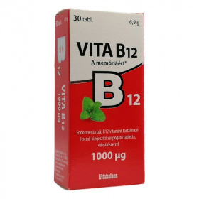 Vitabalans Vita B12 1000µg tabletta 30db