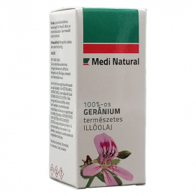 Medinatural természetes 100%-os geránium illóolaj 10ml