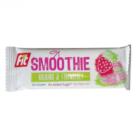 Fit Smoothie szelet - eperrel és rebarbarával 32g