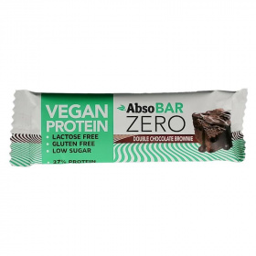 AbsoBAR zero vegán proteinszelet - dupla csokoládés brownie 40g