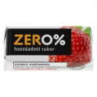 Szerencsi zero eper ízű krémmel töltött tejcsokoládé édesítőszerrel 21g Szerencsi zero eper ízű krémmel töltött tejcsokoládé édesítőszerrel 21g