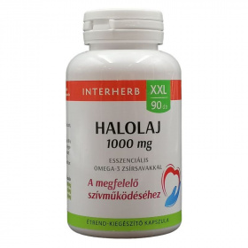 Interherb XXL Halolaj 1000mg lágyzselatin kapszula 90db