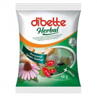 Diabette herbal gyömbér, csipkebogyó, orvosi pemetefű cukorka 60g Diabette herbal gyömbér, csipkebogyó, orvosi pemetefű cukorka 60g