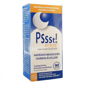 Pssst! Forte természetes horkolásgátló termék 25ml