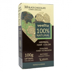 Venita 100% natural gyógynövényes hajfesték 3.0 - fekete csokoládé 100g