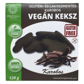 Provega trend gluténmentes karobos vegán keksz 120g