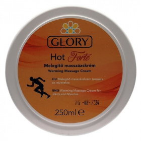 Glory Hot Forte melegítő masszázskrém 250ml