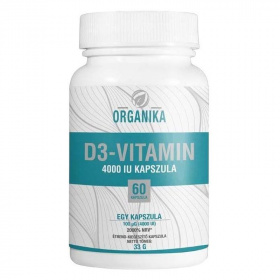 Organika D3-vitamin (4000IU) kapszula 60db