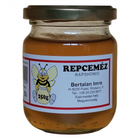 Bertalan Méhészet repceméz 250g