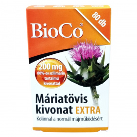 BioCo Máriatövis kivonat Extra tabletta 80db
