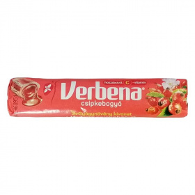 Verbena Rolls csipkebogyó cukorka 32g