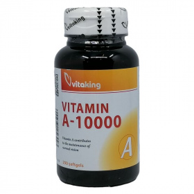 Vitaking Vitamin A-10000NE gélkapszula 250db