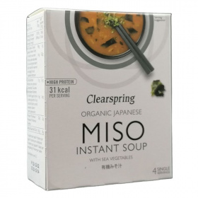 Clearspring bio Miso leves tengeri zöldségekkel 4db