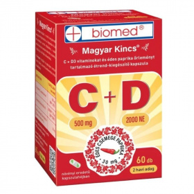 Biomed Magyar Kincs C + D vitamin kapszula 60db