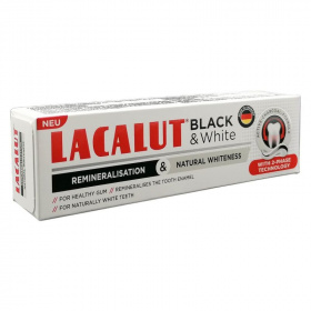 Lacalut fogkrém - black and white 75ml