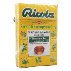 Ricola Eredeti gyógynövényes cukorka 40g