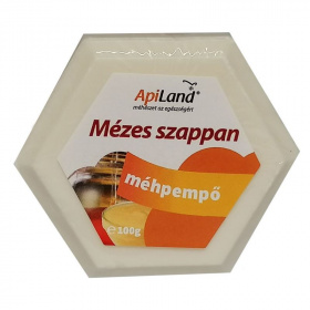 ApiLand természetes mézes szappan - méz és méhpempő 100g