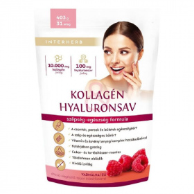 Interherb Kollagén Hyaluronsav italpor - vadmálna 403g