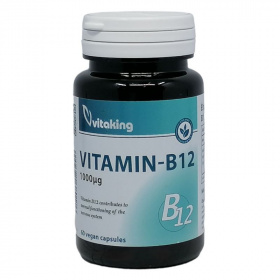 Vitaking Vitamin B12 (kobalamin) 1000mcg kapszula 60db