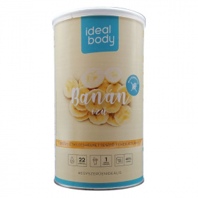 Idealbody fogyókúrás (banán ízű) italpor 525g