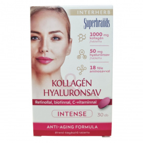 Interherb Kollagén Hyaluronsav tabletta - intense 30db